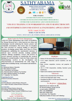 One-day Training Cum Workshop on atr FT-IR Spectroscopyand interpretation for Science & Engineering applications 2025